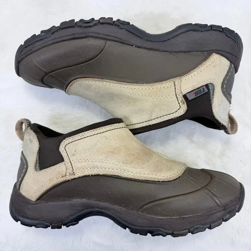 L.L. Bean Storm Chaser Slip On Duck Boots Tek 2.5 Brown Mens Size 7